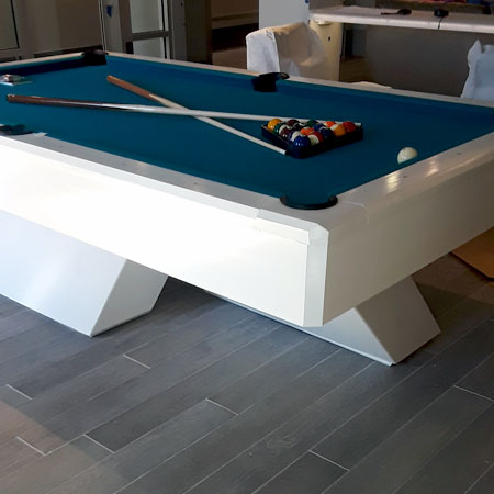 Teal Pool Table