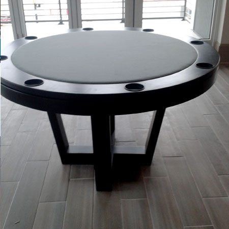 Round Poker Table